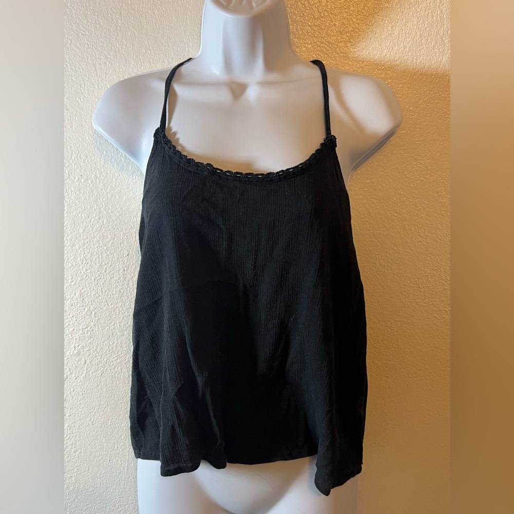 Hollister crochet camisole